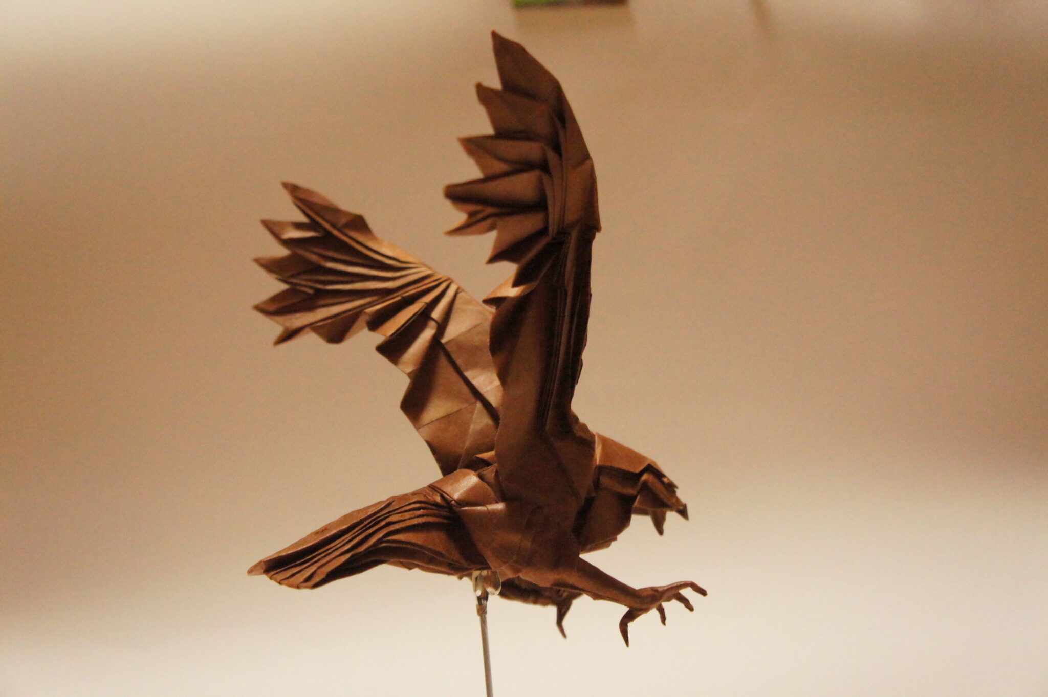 正方形一枚折りの「鷹」 - コーキの折り紙工房 / KoKi Origami Lab